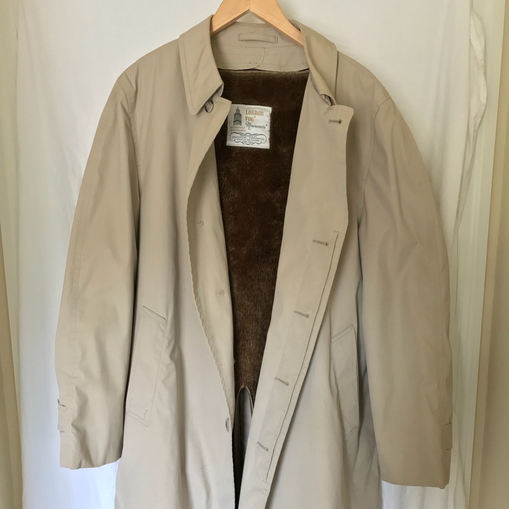 London Fog Trench Coat 46L